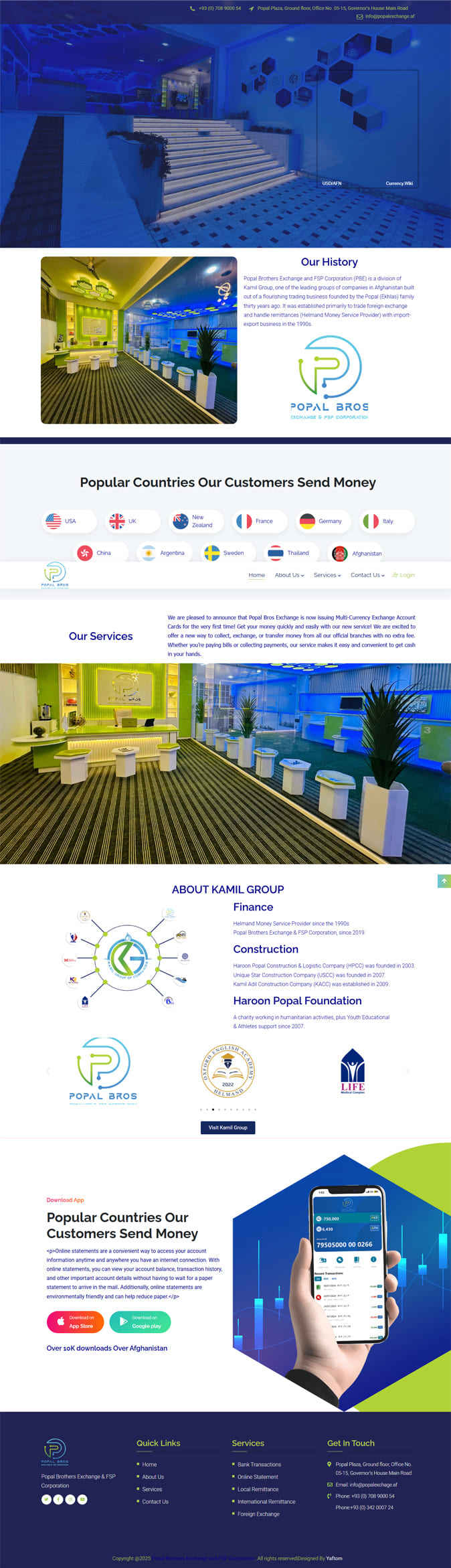Popal Brothers Exchange and FSP Corporation (PBE)
