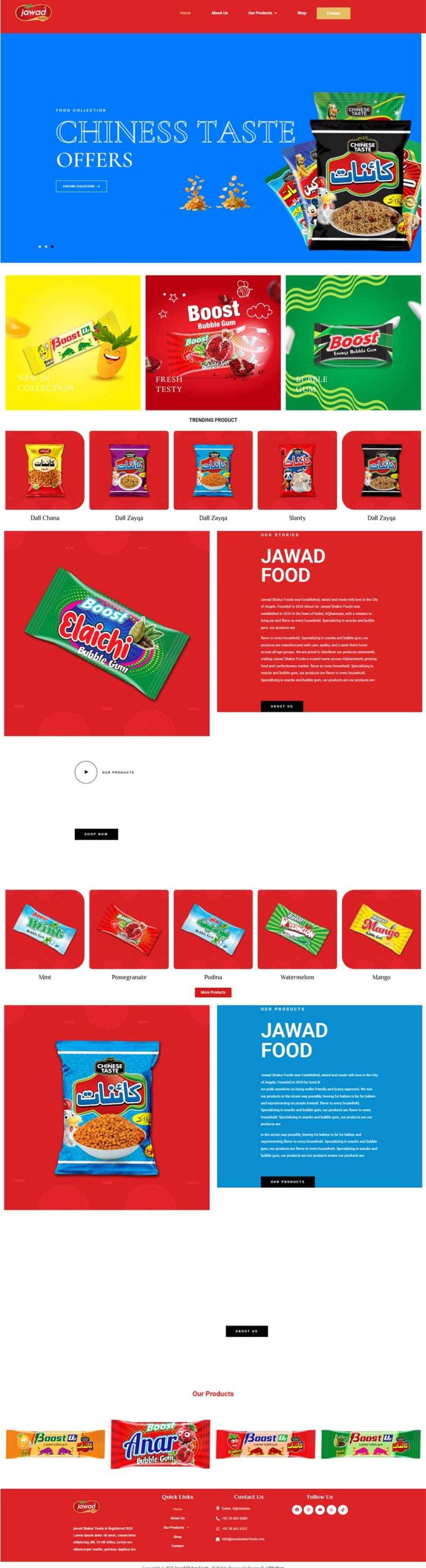 Jawad Shakor Foods