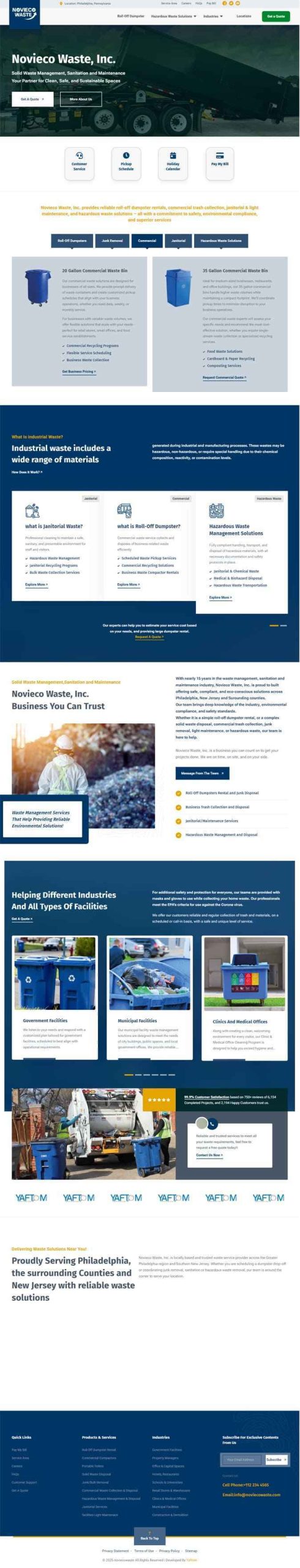 Novieco Waste Inc